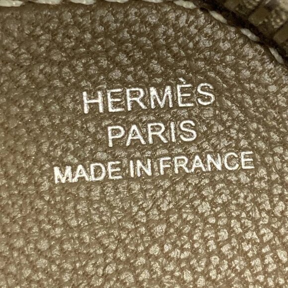 Auth HERMES Remix Combine - Etoupe Veau Epsom Square P Long Wallet - Picture 4 of 10